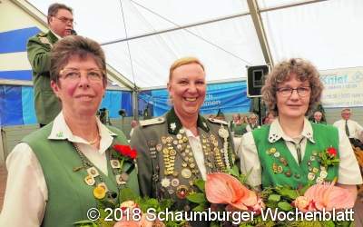 Nur eine Jungschützin wollte König werden