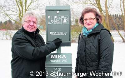 Erstes WC für die Vierbeiner