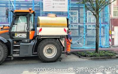 Bauhof setzt auf Brauchwasser