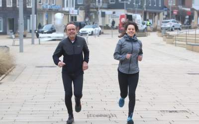 Runter vom Sofa, rauf auf die Laufstrecke