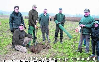 Streuobstwiese wird erweitert