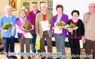 Der Sozialverband ehrt langjährige Mitglieder