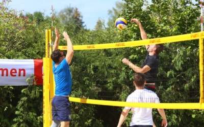 Auch Beachvolleyball bei der FSG