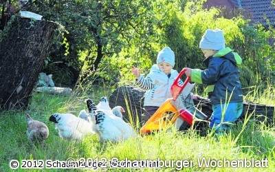 Mensch und Tier begegnen sich