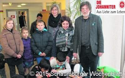Augustdorfer Schüler beschenken Flüchtlingskinder