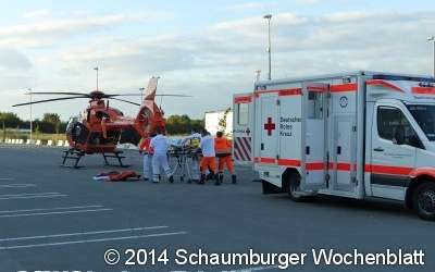 Höhenretter im Einsatz