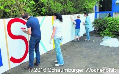 Fegen, putzen, schleifen und malen