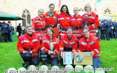 Die Frauen holen den Pokal nach Hause