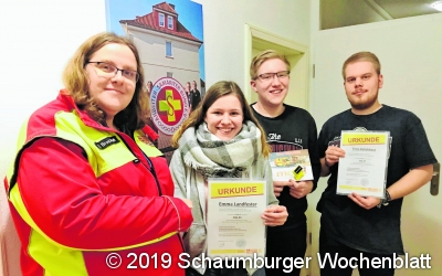 Samariter aus Bückeburg leisten 4.000 Stunden ehrenamtliche Arbeit