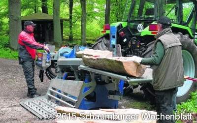 Tief im Stollen und hoch über Bäumen