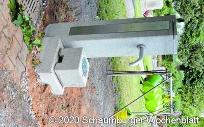 Neue Wasserstellen auf
den Friedhöfen montiert