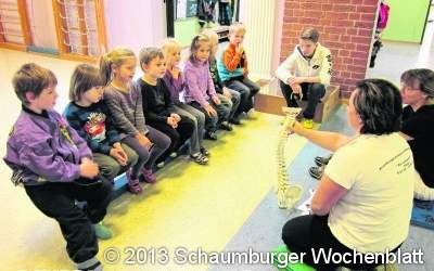 Die Indianer nehmen ihren Körper diese Woche ganz bewusst wahr