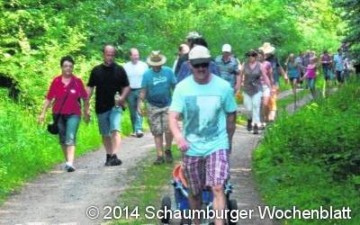 Streng geheime Wanderstrecke