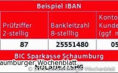 Kontonummer und Bankleitzahl gehören bald der Geschichte an
