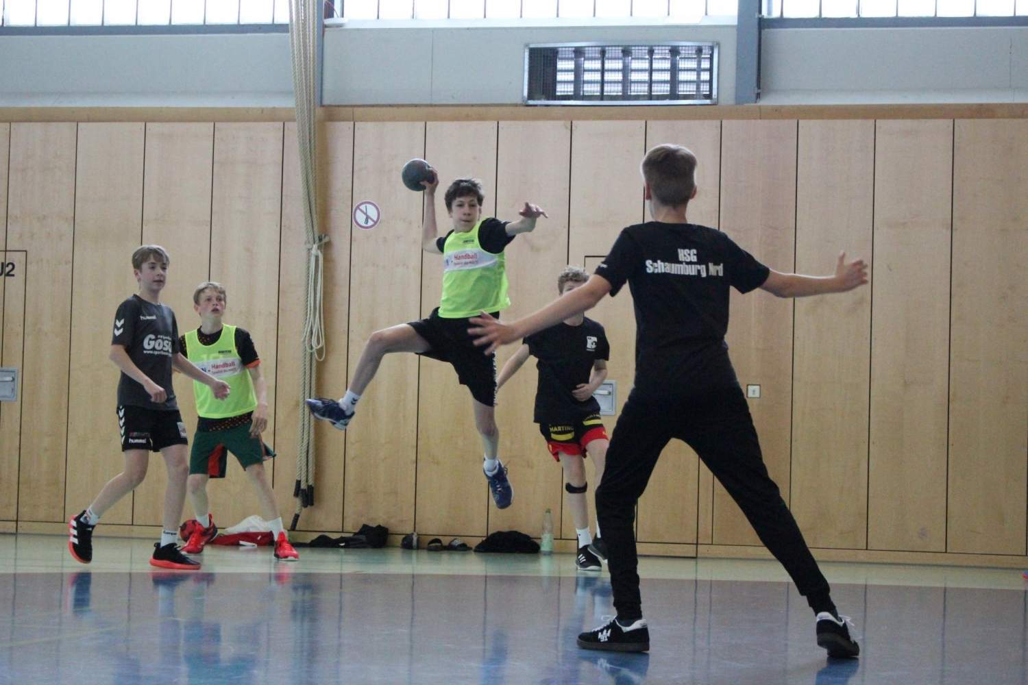 Schaumburger Wochenblatt 41 Kinder Beim HSG Jugendcamp Ein Gro er 