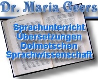 Dr. Maria Geers - Übersetzungsbüro und Sprachunterricht