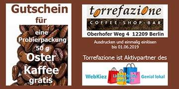 Ostergutschein Probierpackung gratis Osterkaffee