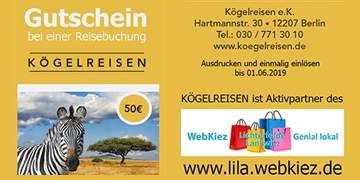 Ostergutschein Euro 50,- bei einer Reisebuchung