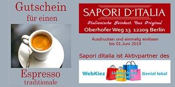 Ostergutschein Espresso traditionale gratis