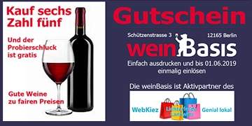 Ostergutschein Kauf 6, zahl 5 und gratis Probierschluck
